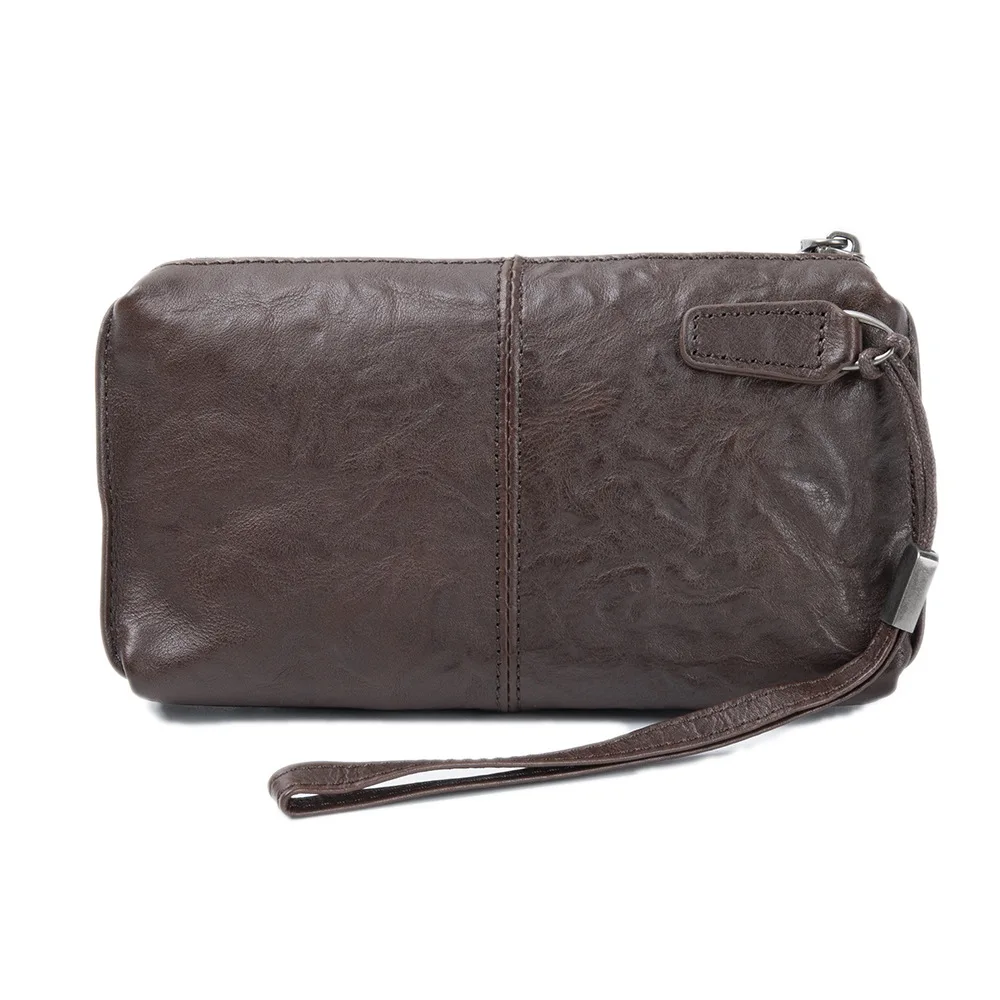 Travel Organizer Men - Hommes peau de vache pochette sac