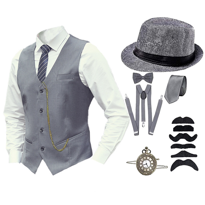 Men'S Accessories In The 1920S - Ensemble de costume et d'accessoires pour
