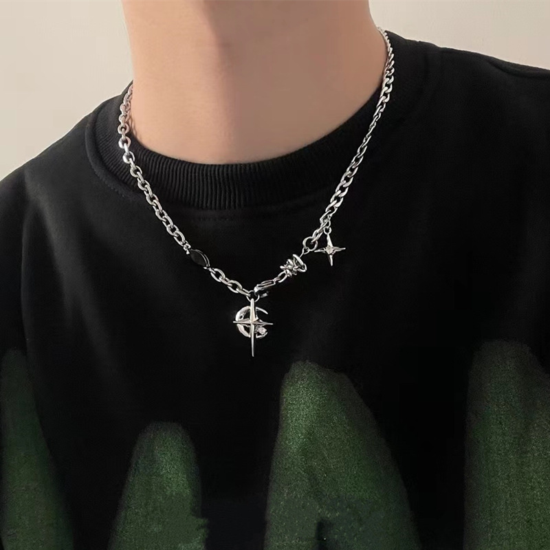 Men Accessories Neck Chain - Collier ras du cou Goth Punk