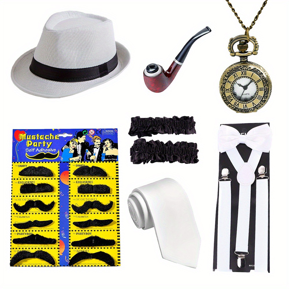 Costume de gangster Gatsby pou - Men'S Accessories In The 1920S avis et prix