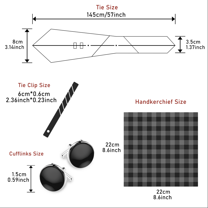 Offre spéciale 8 cm cravate mo - Neck Tie Set Box avis et prix