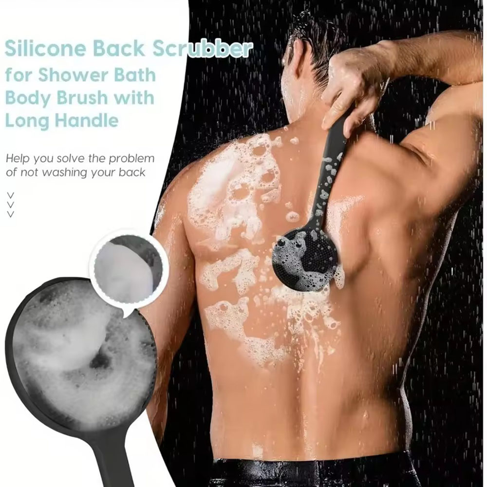 Brosse à récurer le dos en Sil - Men'S Accessories Types avis et prix