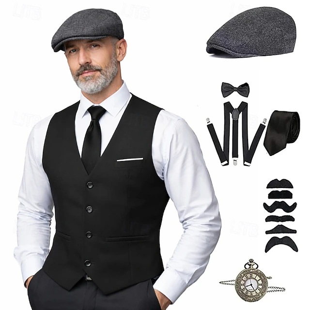 Costume de gangster des années - Men'S Accessories In The 1920S avis et prix