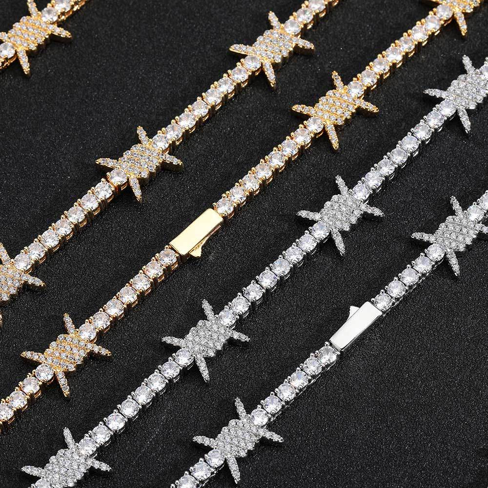 Collier chaîne de tennis en fi - Men Accessories Neck Chain avis et prix