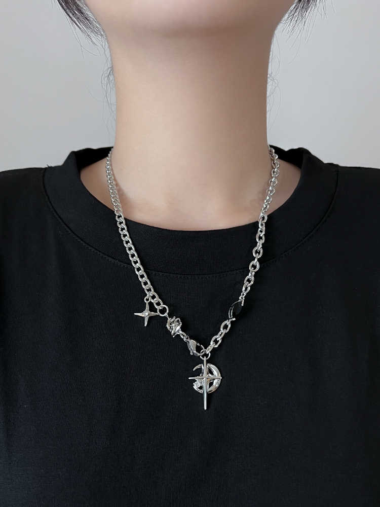 Collier ras du cou Goth Punk p - Men Accessories Neck Chain avis et prix